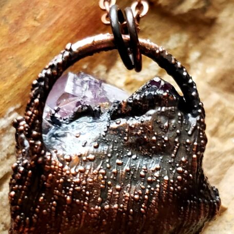 Amethyst Amulet II back