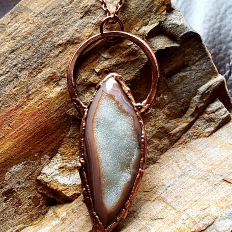 Slender Agate Druzy front 2 image