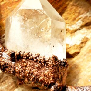 Quartz Point Ring Thick back deets image