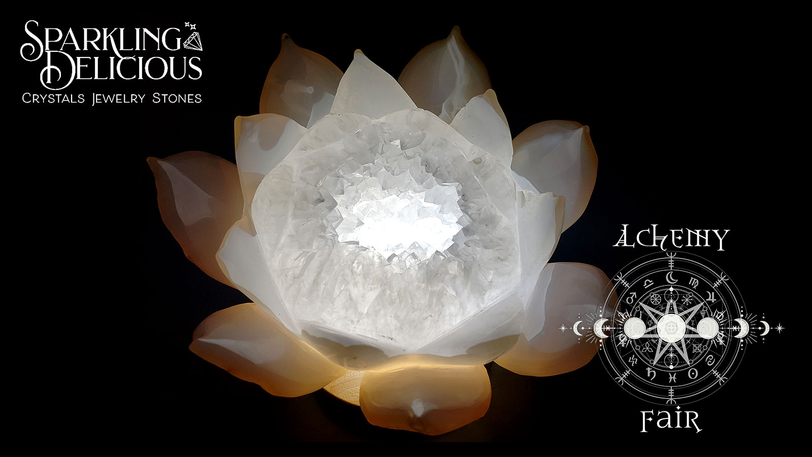 Enchanted Crystal Jewelry from Sparkling Delicious at Alchemy Fair Everett May 31