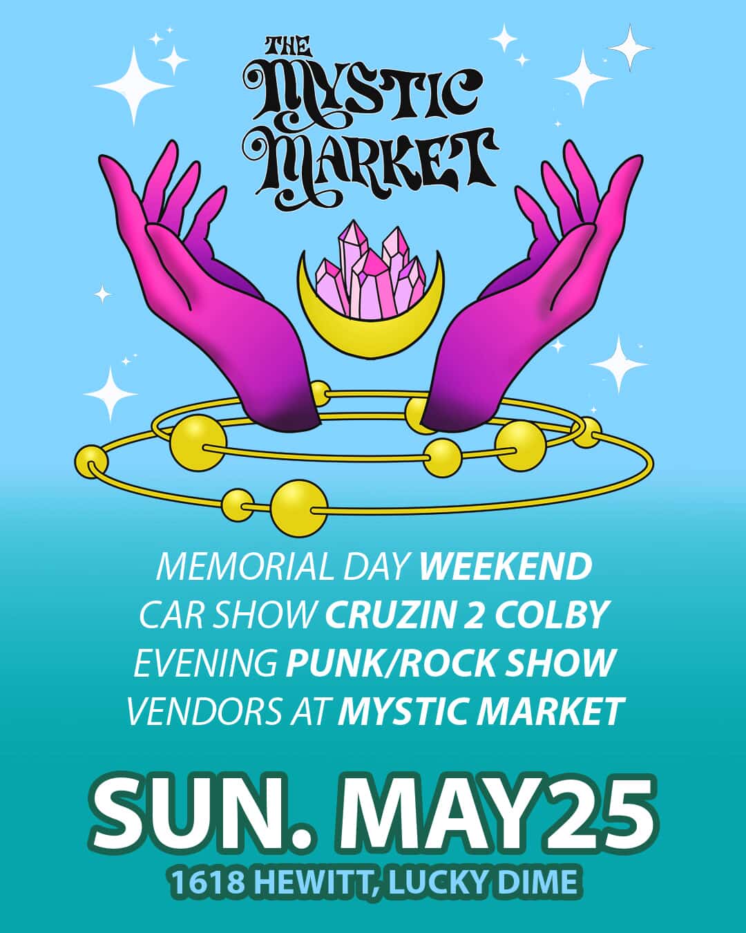 Sparkling Delicious Mystic Market Everett Lucky Dime