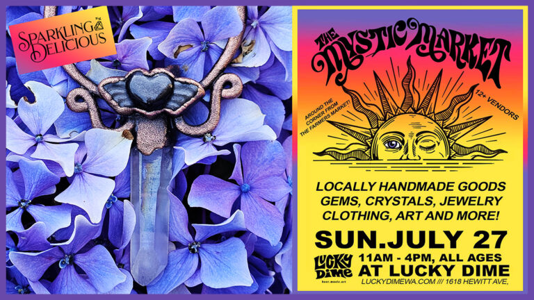 Sparkling Delicious at The Mystic Market -Everett July 27